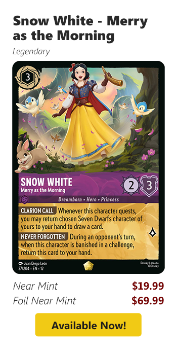 Snow White - Merry as the Morning is available for as low as $19.99 today!