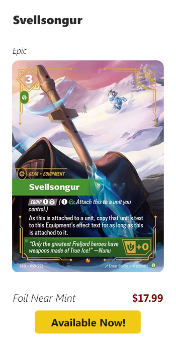 Svellsongur is available for $17.99 today!