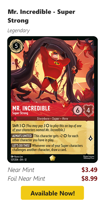 Mr. Incredible - Super Strong is available for as low as $03.49 today!