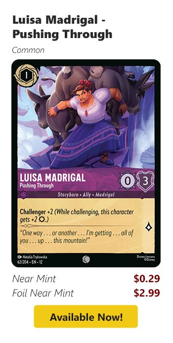 Luisa Madrigal - Pushing Through is available for as low as $0.29 today!