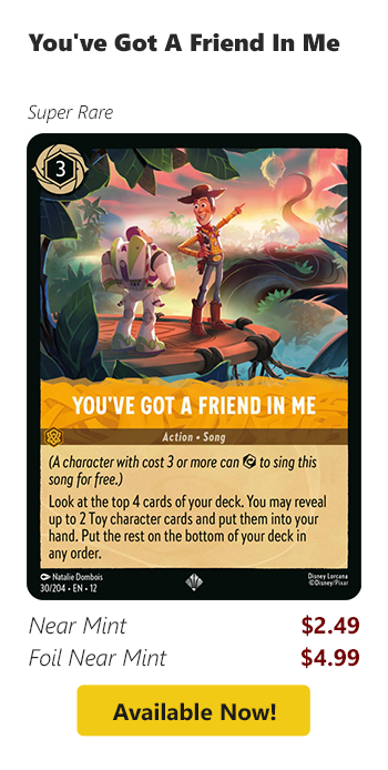 You've Got A Friend In Me is available for as low as $2.49 today!