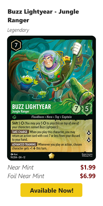 Buzz Lightyear - Jungle Ranger is available for as low as $1.99 today!