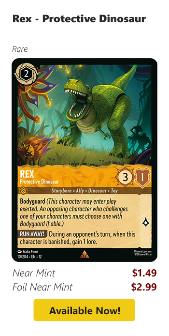 Rex - Protective Dinosaur is available for as low as $1.49 today!