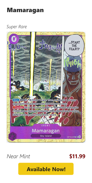 Mamaragan is available for $11.99 today!