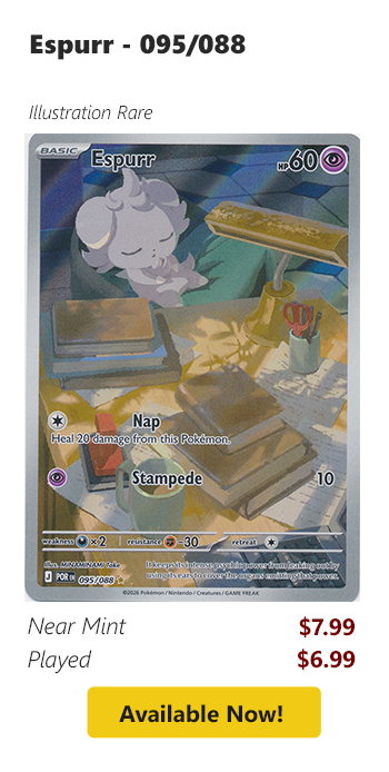 Espurr - 095/088 is available for as low as $6.99 today!