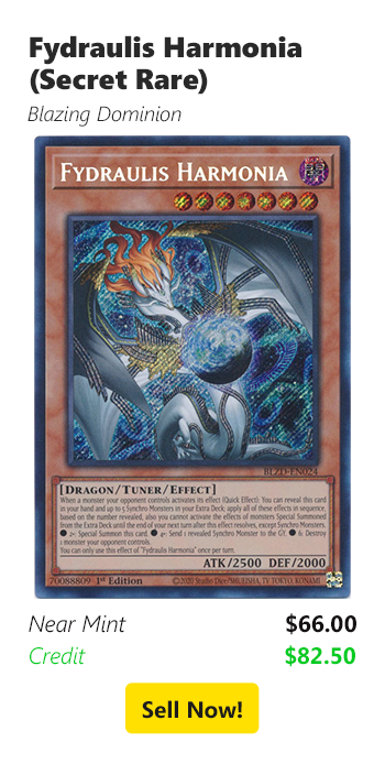 Sell your Fydraulis Harmonia (Secret Rare) for $66 today!