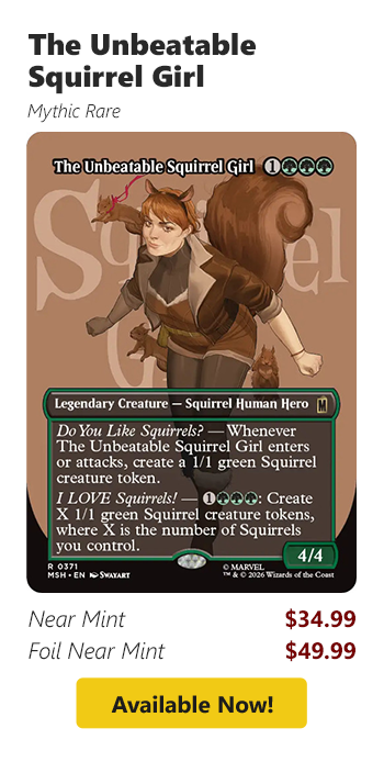 The Unbeatable Squirrel Girl available for as low as $34.99!