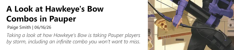 Read more about this infinite combo using Hawkeye's Bow!