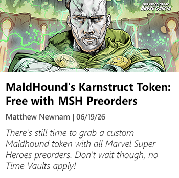 Grab some cards and your free Maldhound token!