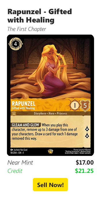 Sell your Rapunzel - Gifted with Healing for $17 today!