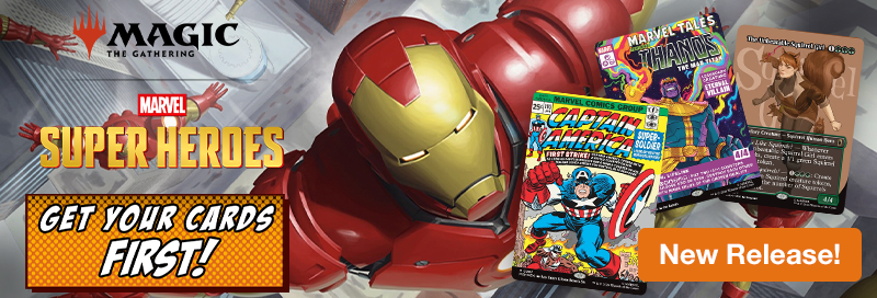 New Release! Magic: The Gathering Marvel Super Heroes available now!