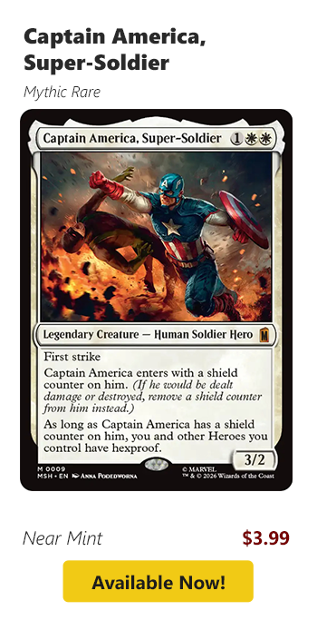 Captain America, Super-Soldier is available for $3.99!