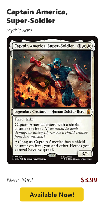 Captain America, Super-Soldier is available for $3.99!