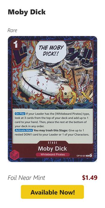 Moby Dick is available for $1.49 today!