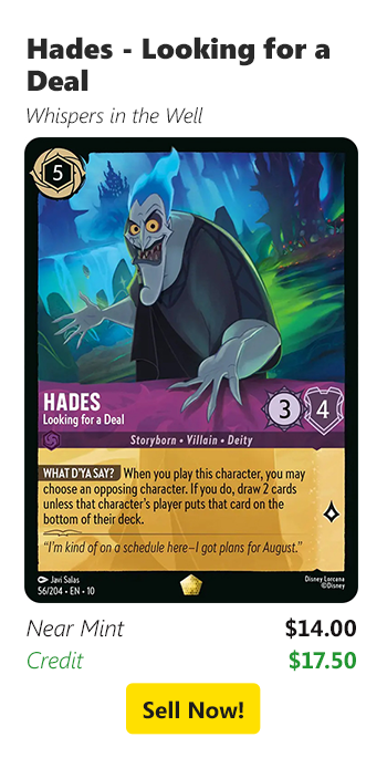 Sell your Hades - Looking for a Deal for $14 today!