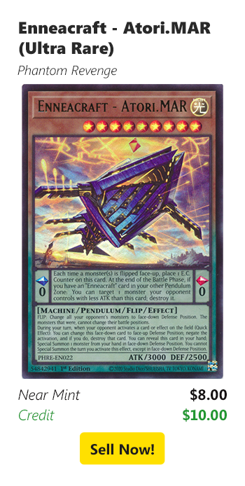 Sell your Enneacraft - Atori.MAR (Ultra Rare) for $8 today!