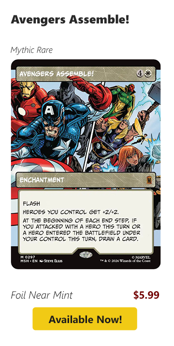 Avengers Assemble! is available for $5.99!