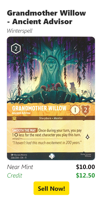 Sell your Grandmother Willow - Ancient Advisor for $10 today!