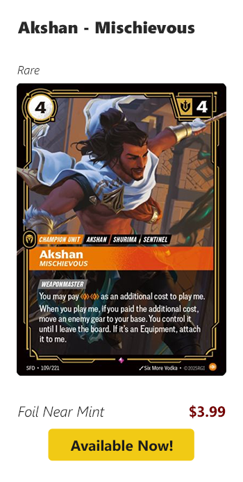 Akshan - Mischievous is available for $3.99!