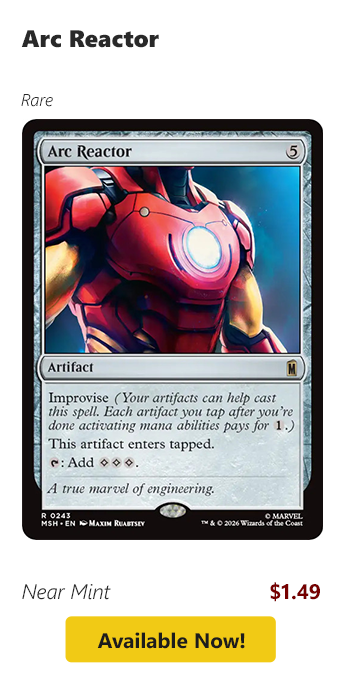Arc Reactor is available for $1.49!