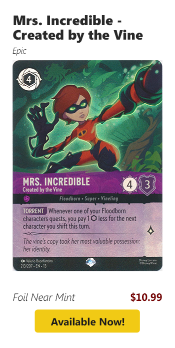 Mrs. Incredible - Created by the Vine is available for $10.99 today!