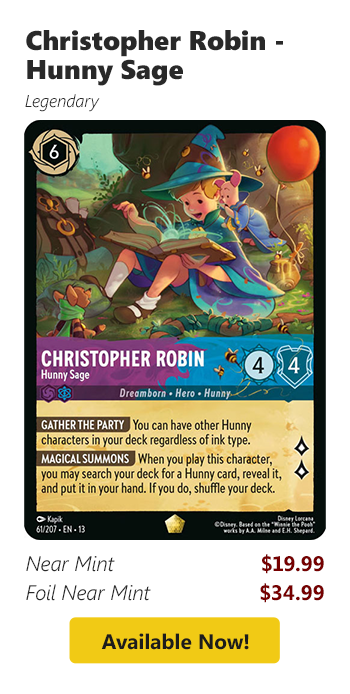 Christopher Robin - Hunny Sage is available for as low as $19.99 today!
