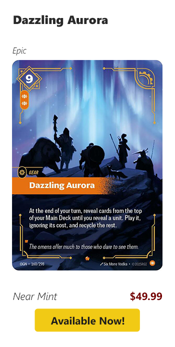 Dazzling Aurora is available for $49.99!