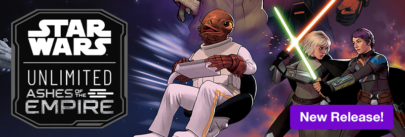 New Release! Star Wars: Unlimited - Ashes of the Empire available now!