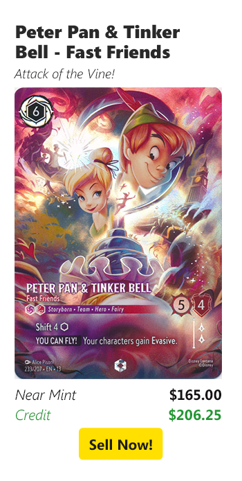 Sell your Peter Pan & Tinker Bell - Fast Friends for $165 today!