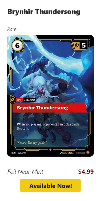 Brynhir Thundersong is available for $4.99!