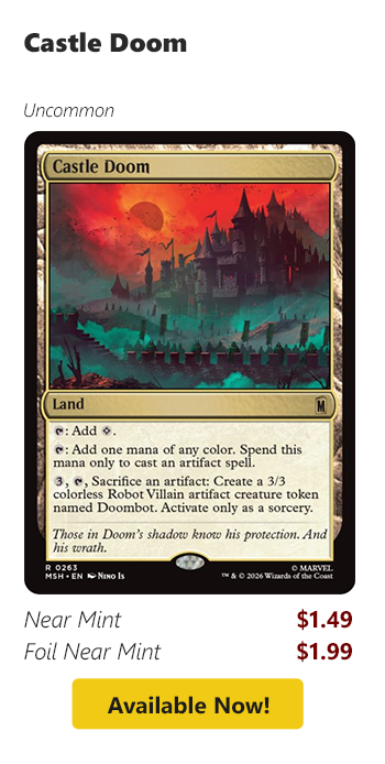 Castle Doom is available for as low as $1.49!
