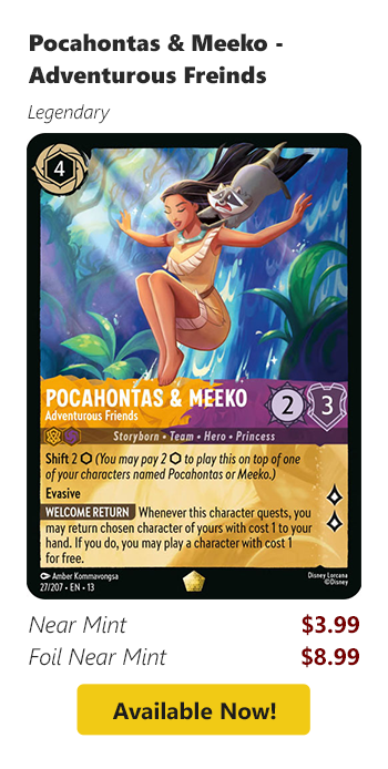 Pocahontas & Meeko - Adventurous Freinds is available for as low as $3.99 today!