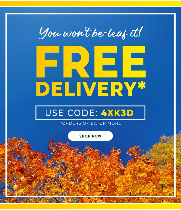 ENDS MIDNIGHT - FREE DELIVERY