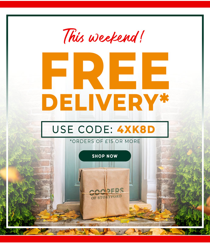 FREE DELIVERY* WITH CODE: 4XK8D