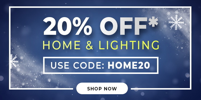 Your Perfect Space Awaits! 20% Off Home & Lighting Sale Now On