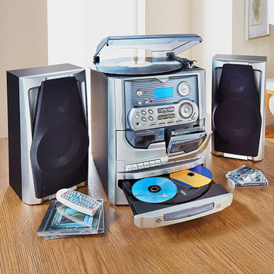 HIFI Stacking System with Turntable