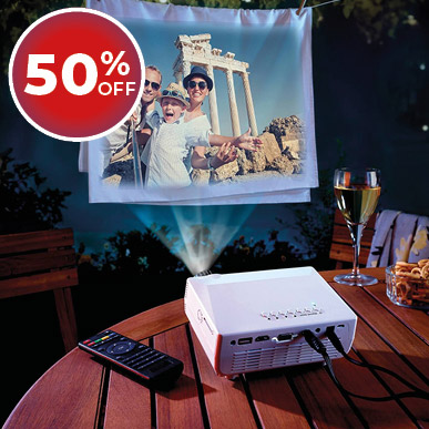 Mini Home Cinema Projector