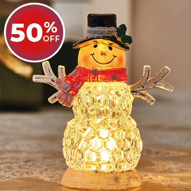 LED Acrylic Snowman