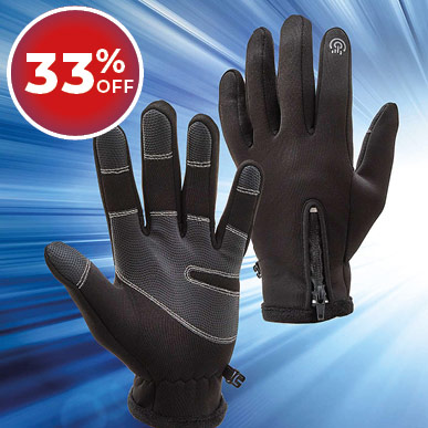 Weatherproof Performance Gloves Black