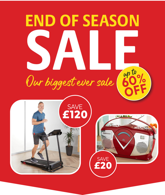 END OF SEASON SALE