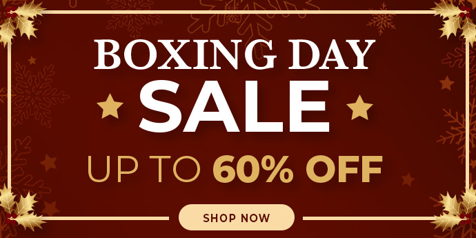 Boxing Day Savings: Up to 60% OFF – Limited Time!