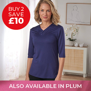 Easy-wear Jersey Long Sleeve Top - Buy 2 & Save £10