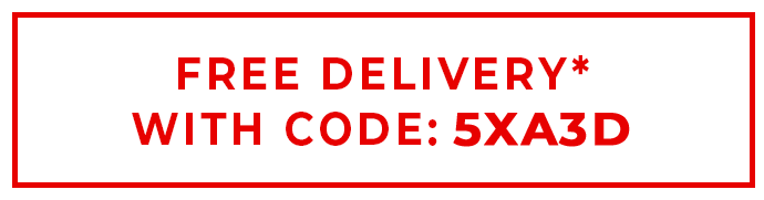 FREE DELIVERY WITH CODE: 5XA3D