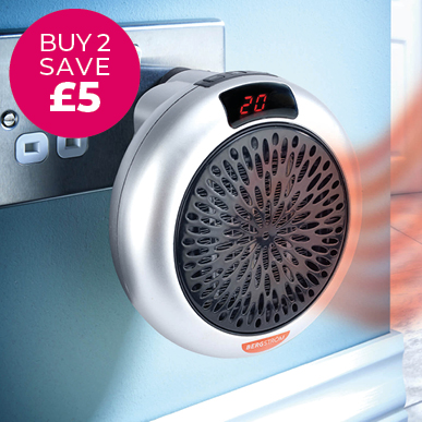 Mini Plug-In Heater - Buy 2 & Save £5