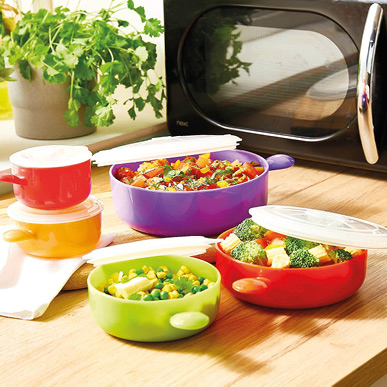 Set of 5 Microwave Bowls