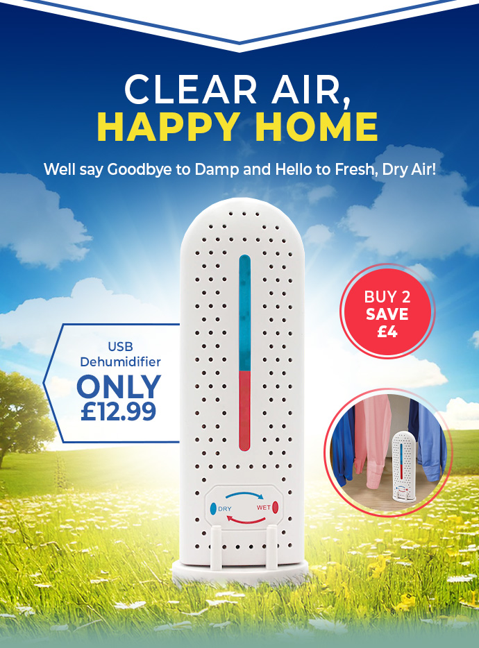 USB Dehumidifier - Buy 2 & Save £4