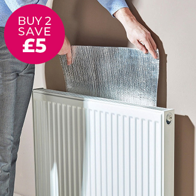  Radiator Heat Reflectors - Buy 2 & Save £5