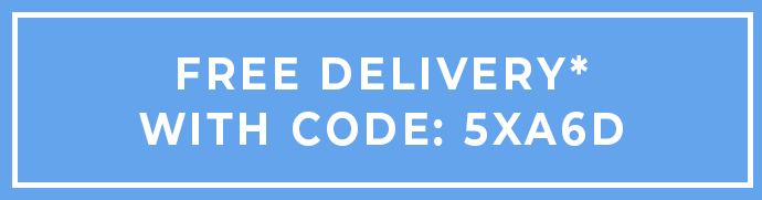 FREE DELIVERY WITH CODE: 5XA6D