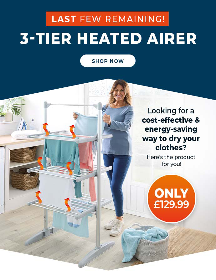 3-Tier Heated Airer