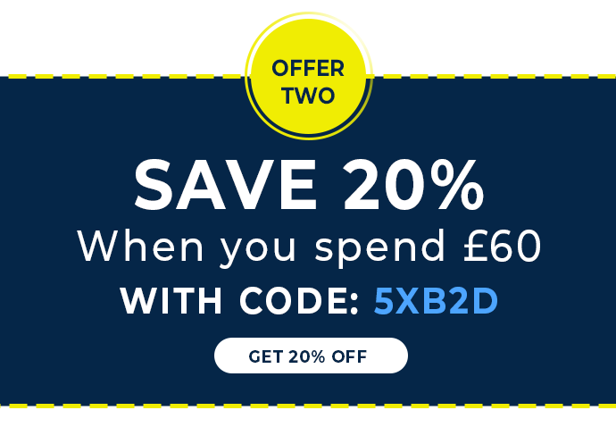 This Weekend Only: 20% Off or FREE Delivery – Your Choice!